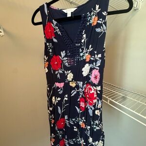 Floral Navy Dress